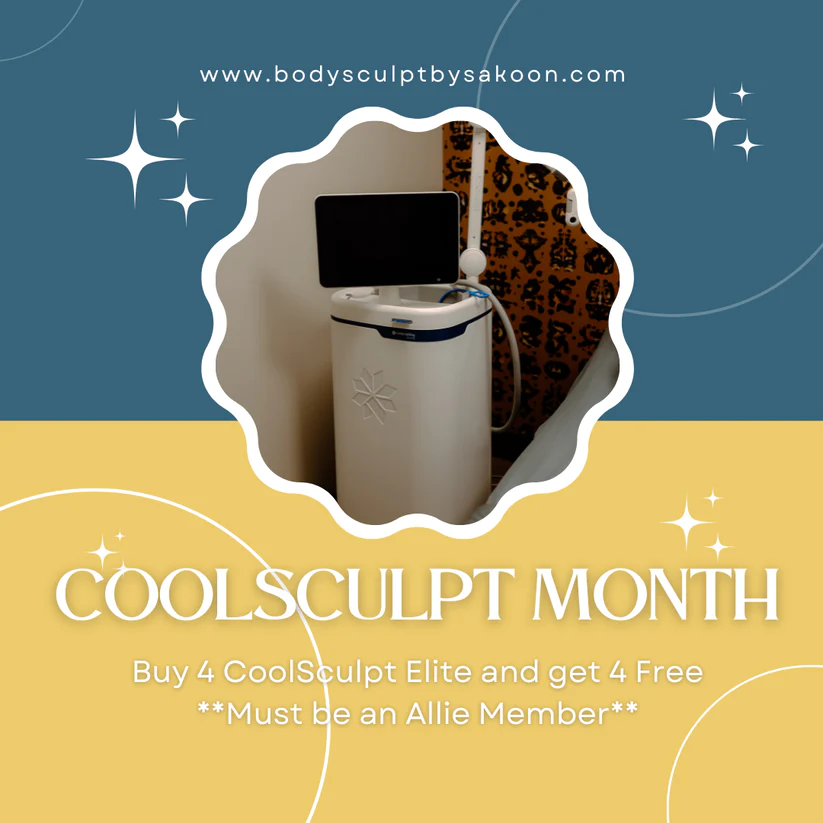 Buy 4 CoolSculpt Cycles Get 4 Free Cycles treatments | BodySculpt Labs By Sakoon in Omaha NE